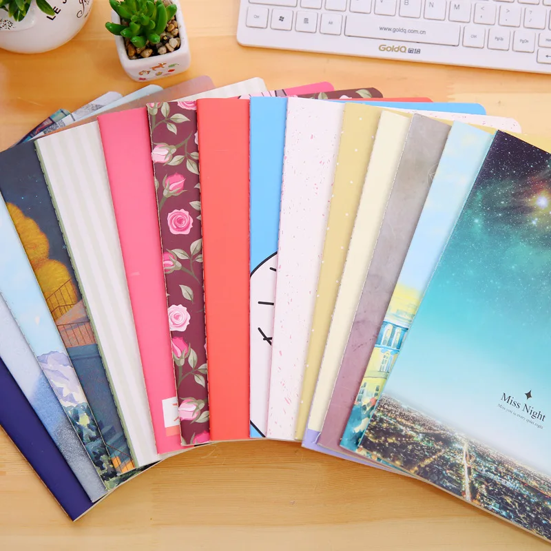 1pcs BZNVN South Korea stationery 16K diary retro cute soft surface to