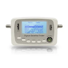 Бесплатная доставка цифровой finder satlink sf-500 dvb-s, dvb-s2 цифровой спутниковый искатель сигнала метр сб блюдо finder