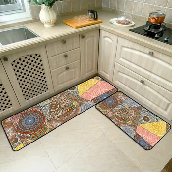 

Colour Bohemian style 3D carpets for Living Room Bedroom Area Rugs Home Doormat Kitchen Restaurant Antiskid Mats Hallway Carpet