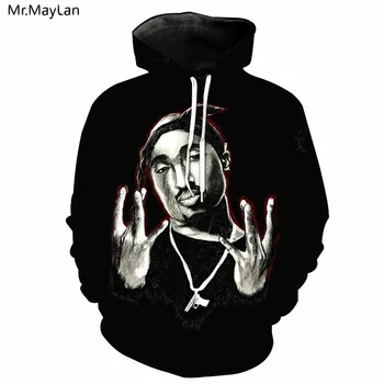

Hip Hop Singer 2Pac Print 3D Hoodies Jackets Men Women Streetwear Pullovers Hooded Sweatshirts 2018 Coat Harajuku Oversize 5XL