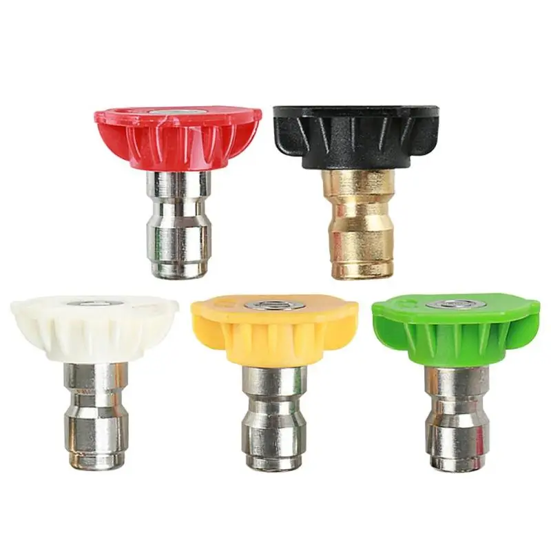 5pcs 250 BAR High Pressure Washer Nozzles Snow Foam Lance Spray Nozzle