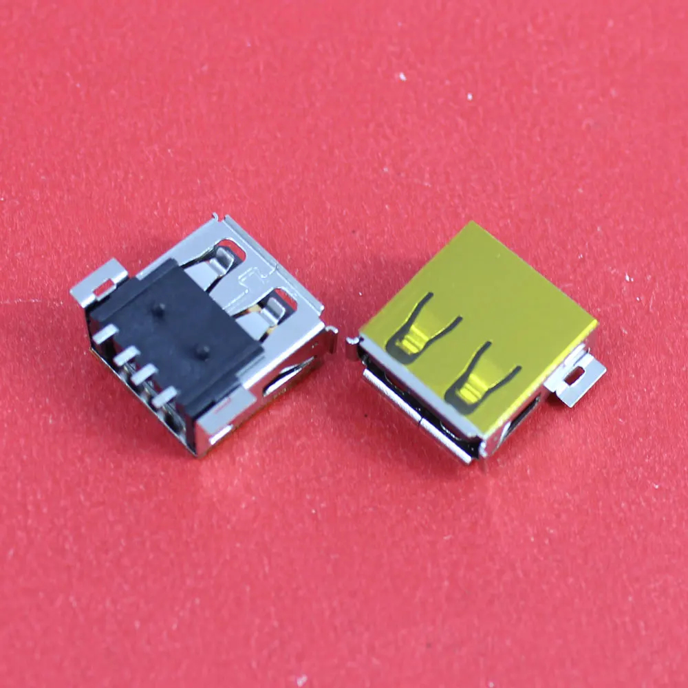 

ChengHaoRan 1Piece Brand New 4 pin USB 2.0 connector USB Jack port socket plug common use for laptop PC.