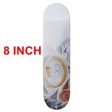 2015 Original DBH Brand Maple Skateboard Deck 8 Skate Board Decks OX HEALTHY Deck Skateboard Patins Street skateboard 8 layer canadian maple skate board brush street deck four wheels longborad cruiser long board bearing abec 11 durable