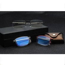 Складные синие световые блокирующие прогрессивные многофокусные очки для чтения для женщин и мужчин, очки для дальних очков L3