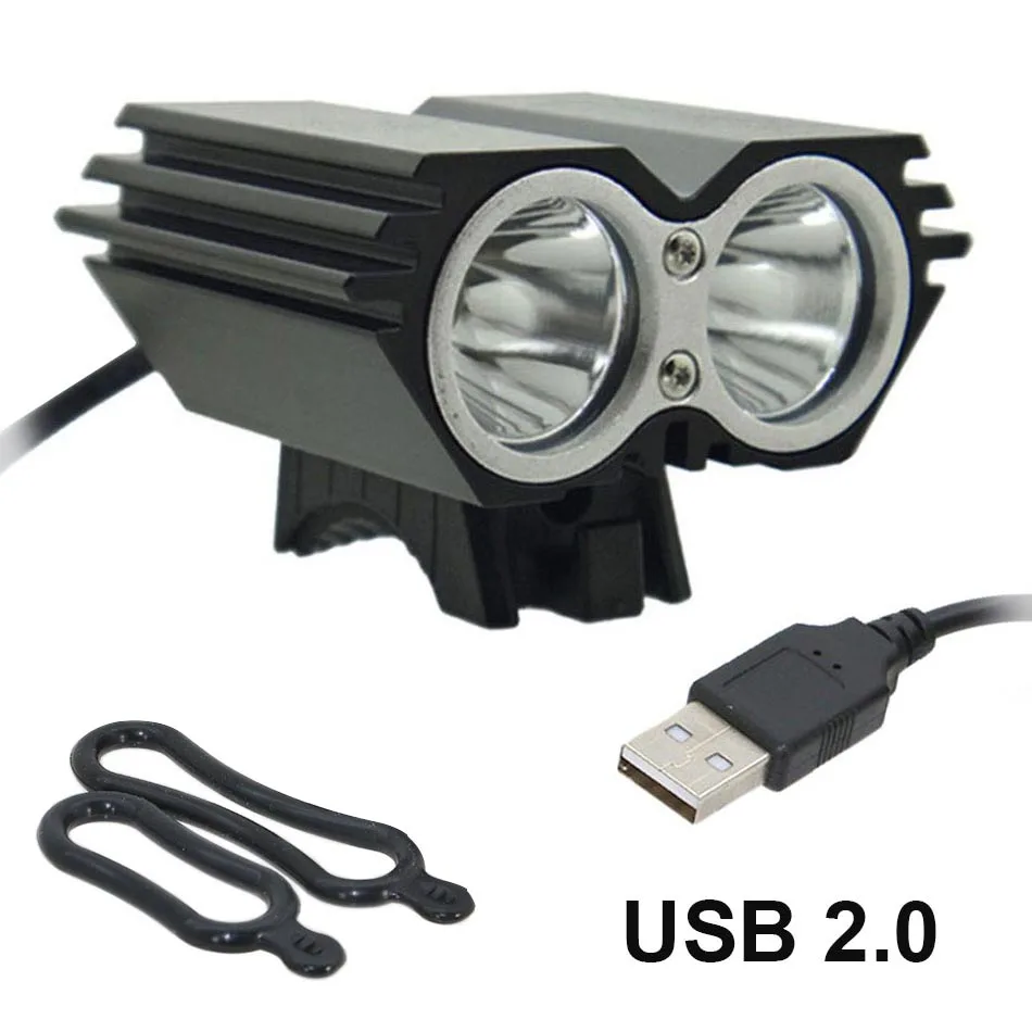 Clearance USB Bike Light Solarstorm Cycling lamp 2 X T6 LED 5000 Lumen Bicycle Light headLamp + O ring (without battery charger) 0 Clearance USB Bike Light Solarstorm Cycling lamp 2 X T6 LED 5000 Lumen Bicycle Light headLamp + O ring (without battery charger) 0