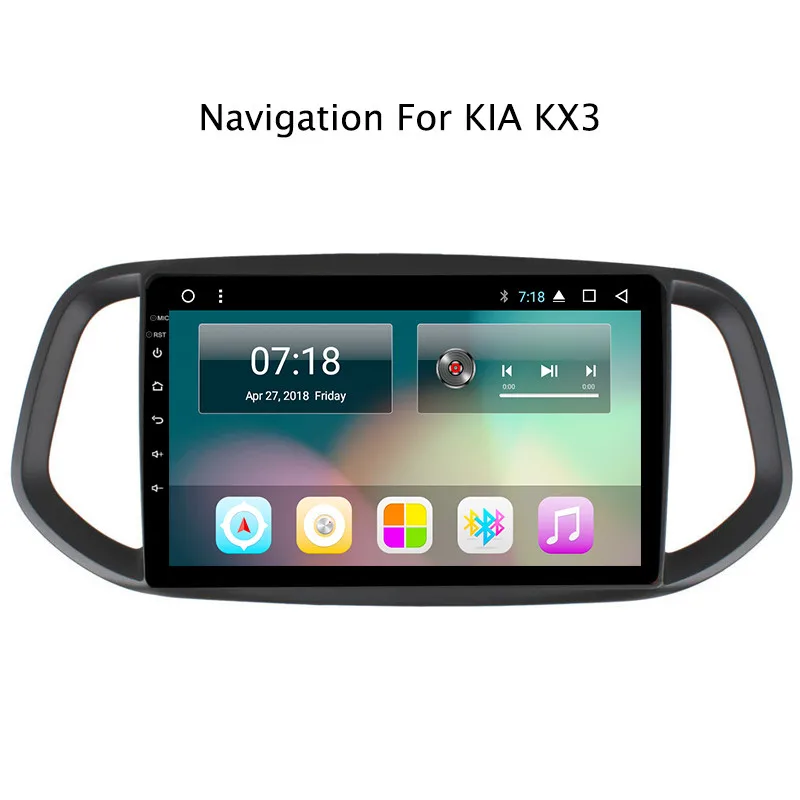 NaviTopia 2G RAM 32G ROM Android 7 1/8 1 Автомобильный мультимедийный аудио для Kia KX3 2015-2017 gps