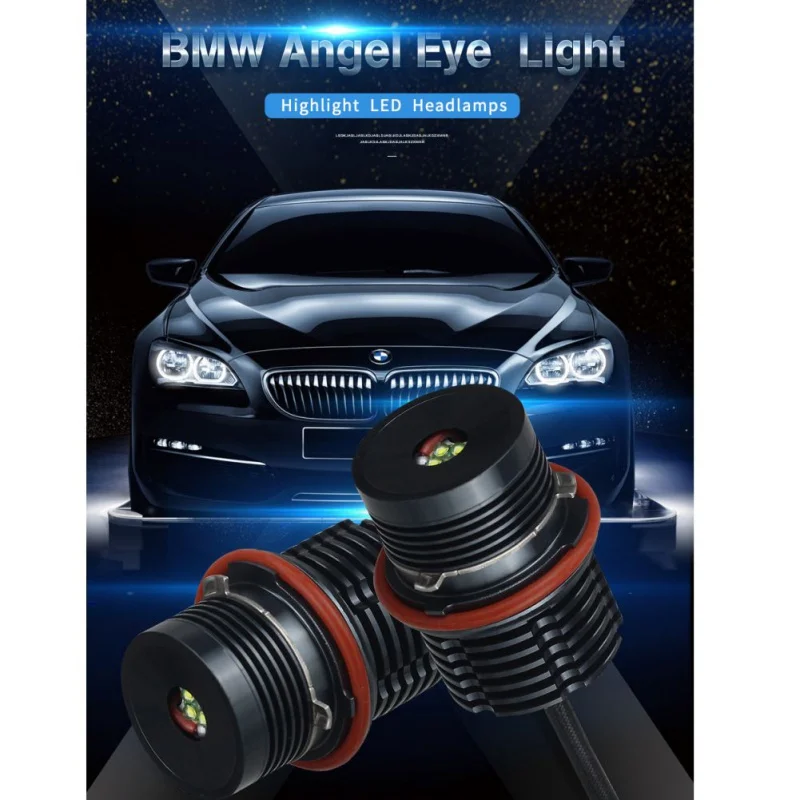 2018 новый автомобиль огни 2 шт. E39 40 Вт для BMW ГЛАЗА АНГЕЛА Фары инструменты 5,23 автомобилей свет Новинка освещение