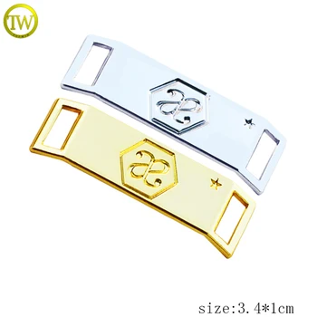 

Fashion Alloy shoelace buckle Adjustable Strap Buckle Metal Slide bar Buckle