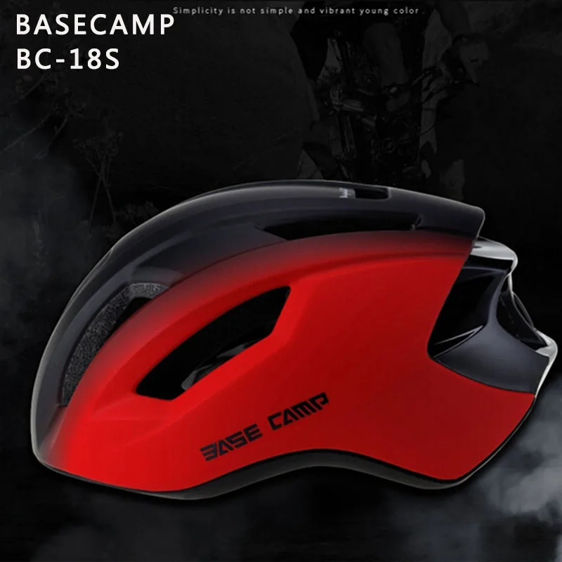 

Basecamp Bike Helmet Men Women Ultralight Bicycle Helmets Protection Integrally-molded MTB Helmet Adjustable Cycling Helmets L