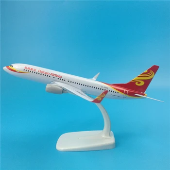 

20cm B737 Hainan Airlines Aircraft Model Boeing 737 Airways Model Hainan Airplane Alloy Metal Aviation Model for Birthday Gift
