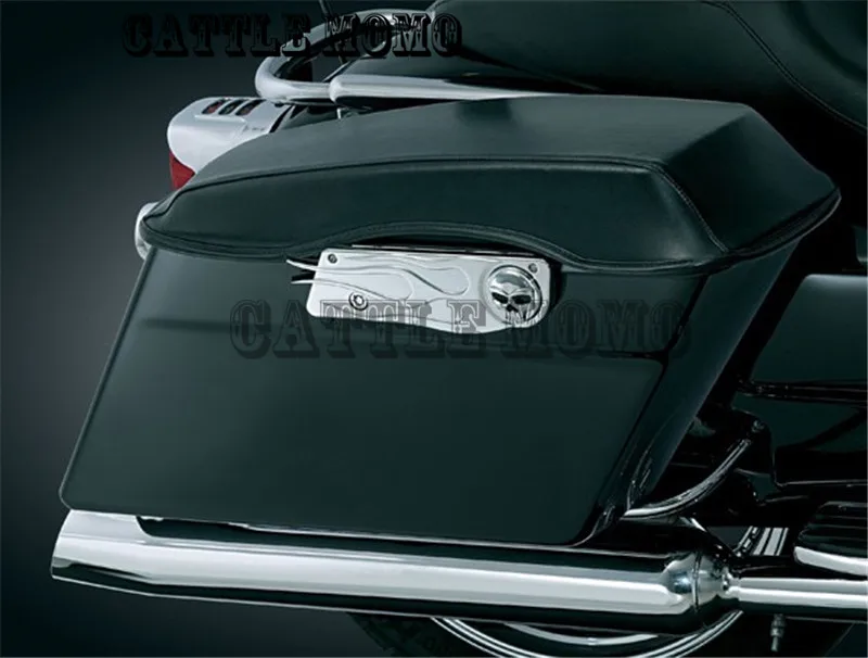 Мотоцикл сума защелка крышки декор для Ultra Classic Electra Glide классический Road King Street Glide 1993-2011 2012 2013