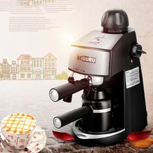 Маленькая Эспрессо машина для домашнего использования молочная пена тянет Высокого Давления Паровой Тип кофейники 220 В 800 Вт