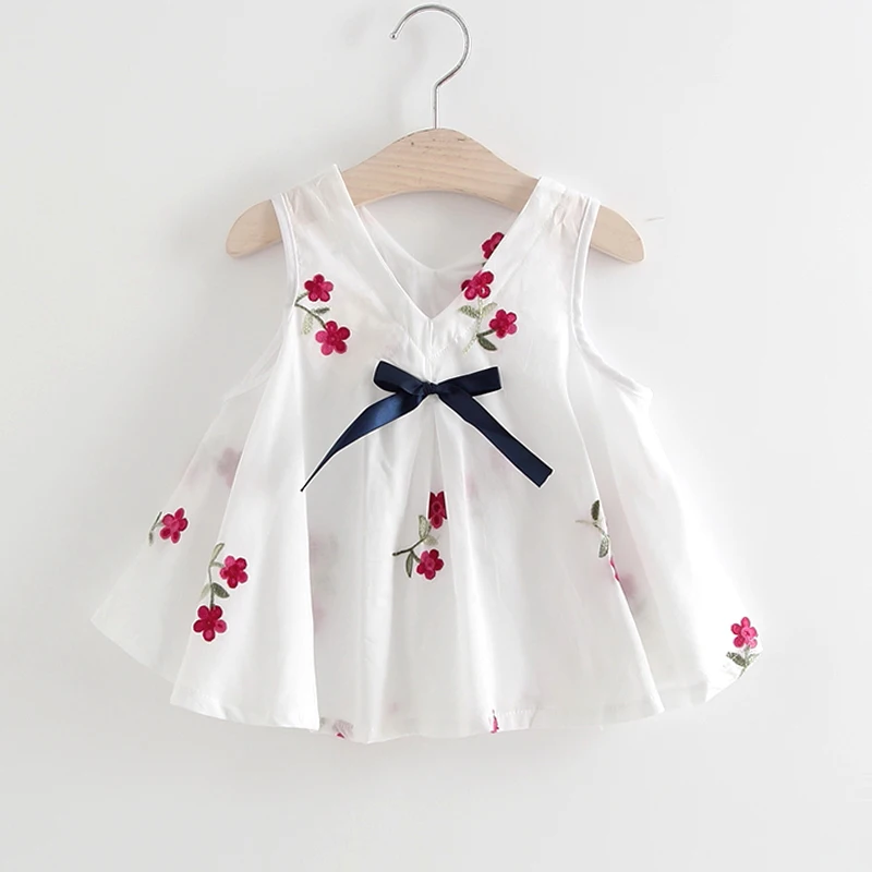 Baby Dress Cotton Dress 1 Year Old Baby Girls Dress Summer New Born Ba ...