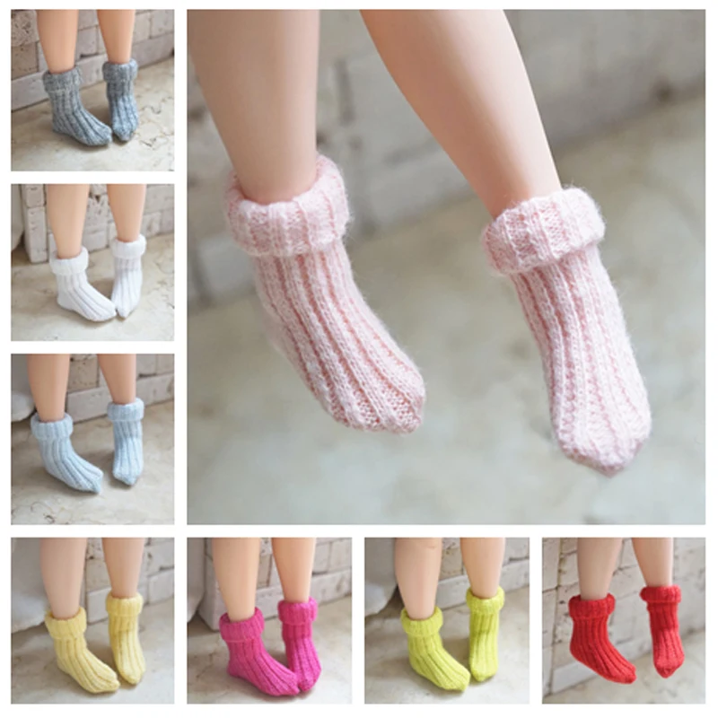 5 пар 1/6 милые короткие носки для кукол Blyth Pullip Azone кукла Licca аксессуары|Куклы| |