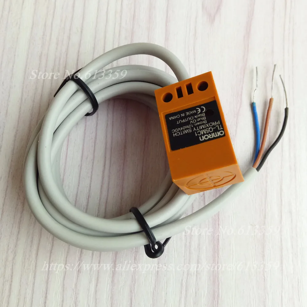 DC 3 Wire NPN NO 5mm Square Inductive Proximity Sensor Switch TL-Q5MC1 190459943642 