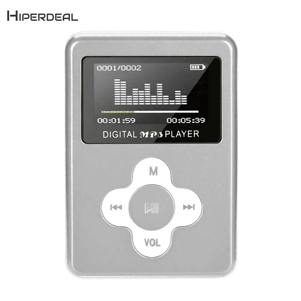 Мини MP3-плеер с ЖК-экраном, поддержка Micro SD TF карты, Подарочный декодер для детей, влюбленных, вставляемый ПК, зарядка через usb, mp3-плеер QIY06 D23