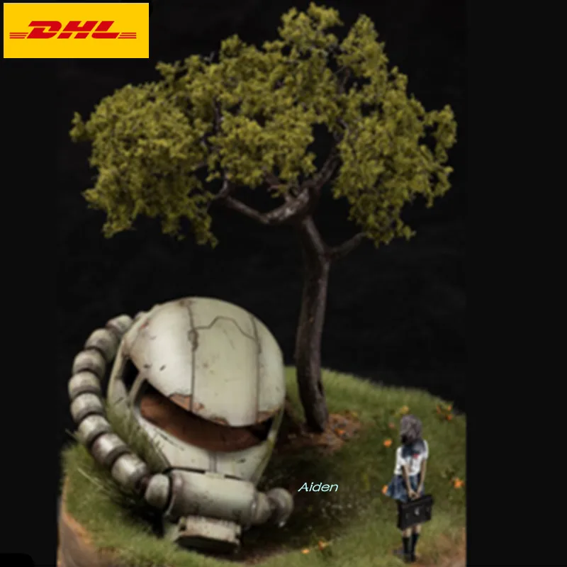 Статуя GUNDAM 10 дюймов мобильный костюм бюст Zaku полноразмерная портретная экшн