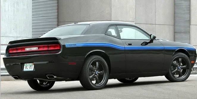 Для Dodge Challenger спойлер высокое качество абс материал заднее крыло грунтовка цвет задний для Dodge Challenger спойлер 2008