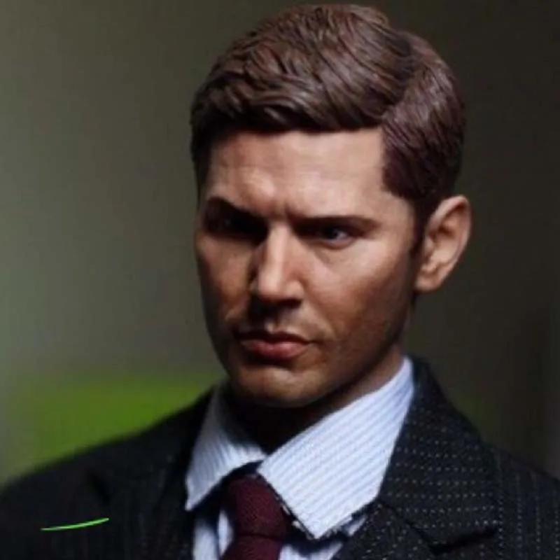 Mnotht 1/6 Evil Forc SUPERNATURA Дин Винчестер голова резные JENSEN ACKLES голова лепить модель для 12 дюймов солдат фигурка ma