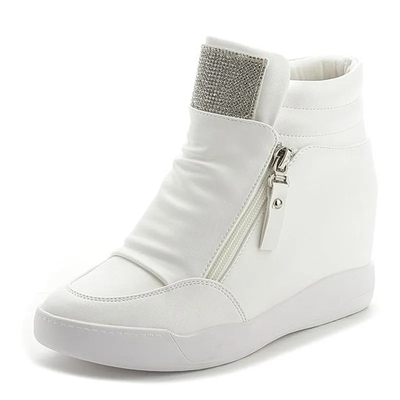 2017 Free Shipping Hidden Wedge Heels Fashion Women s Elevator Shoes Casual Shoes For Women wedge