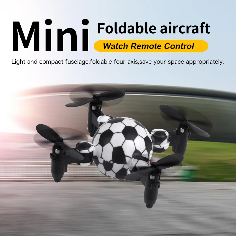 

Zhorya RC Simulator 2.4G Mini Drone No Camera Foldable Watch Remote Control Aircraft RC Quadcopter Flying Toys Gifts for Kids
