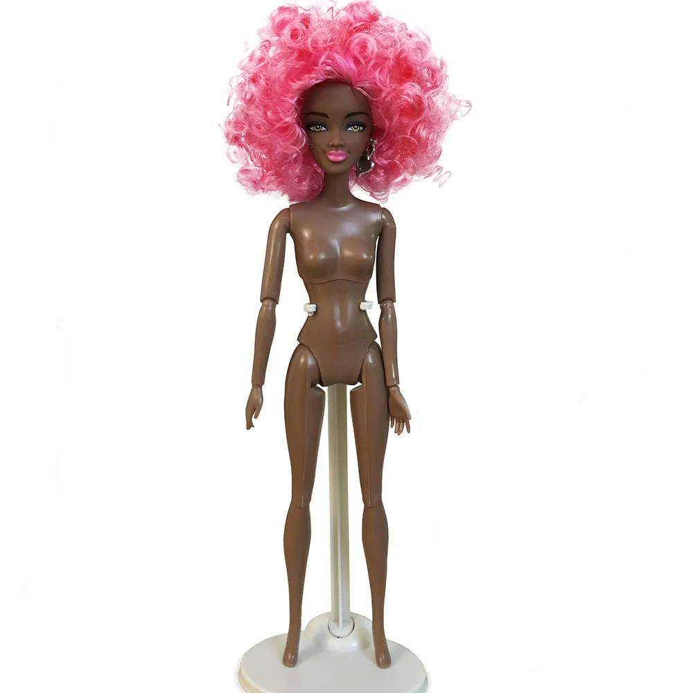 Детские куклы для девочек, подвижная африканская кукла, игрушка, черная кукла, лучший подарок, детские куклы, детская забавная игрушка для девочек, подарки на день рождения D