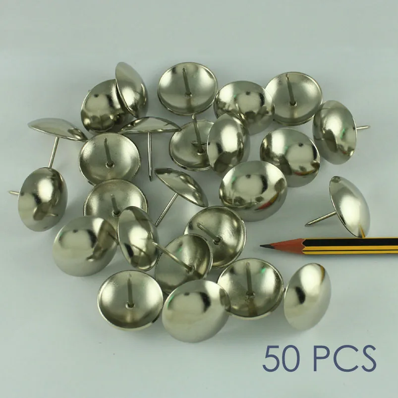 30mm silver upholstery tack decorative nail furniture rivet big 50 pcs
