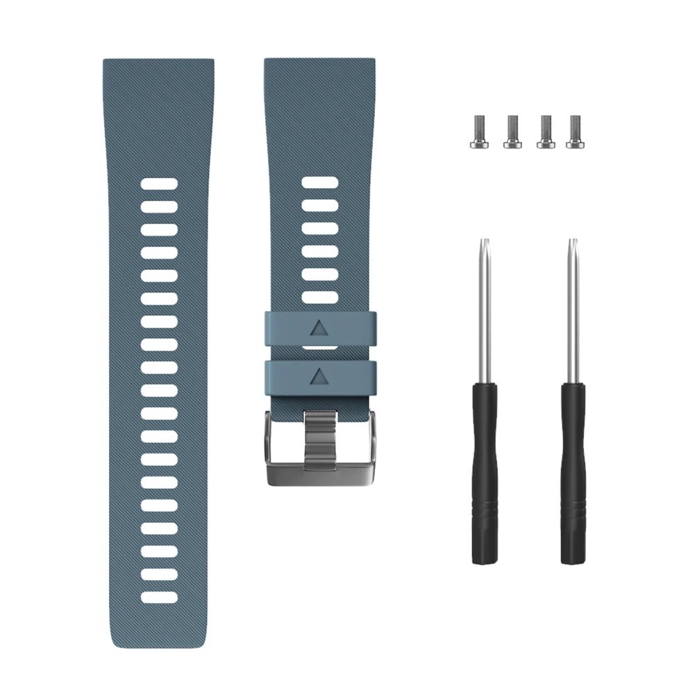Силиконовые часы ремешок браслет+ инструмент винты для Garmin Forerunner 35-Drop