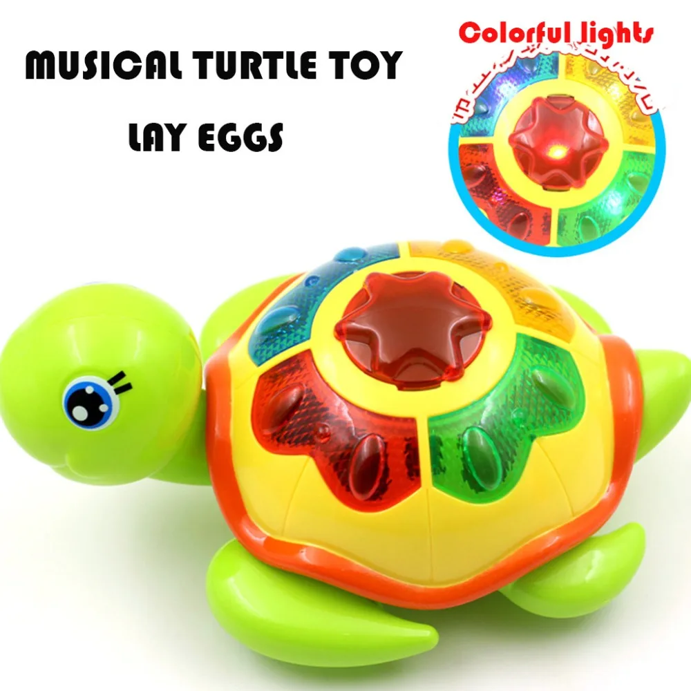 musical turtle baby toy