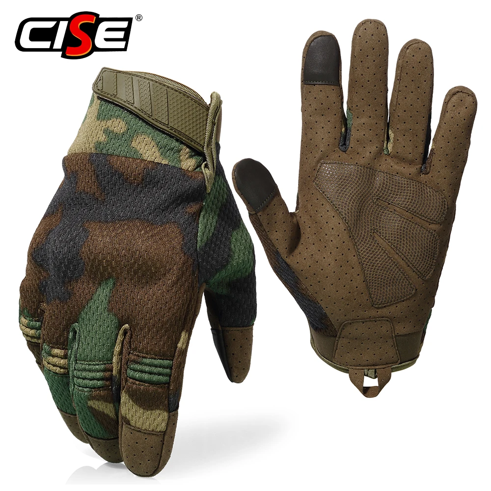Buy Touch Screen Motorcycle Full Finger Gloves