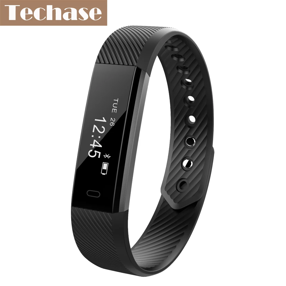 Techase Smart Bracelet Activity Tracker Wristband Fitness Watch