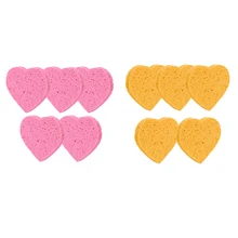 Perfeclan 10x отшелушивающая очистка целлюлозы губка для лица подушечки для умывания лица Губка для макияжа мочалка