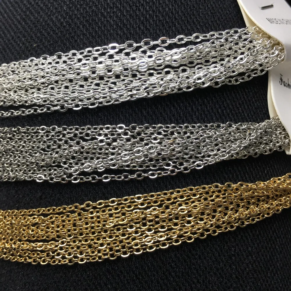 Цепочка GUFEATHER C10/Diy/Аксессуары для ювелирных изделий/фурнитура изделий/Аксессуары