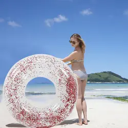 2018 новые летние River Island блестящие конфетти Плавание ming кольцо голографические блестки гигантский надувной для плавания трубки для женщин