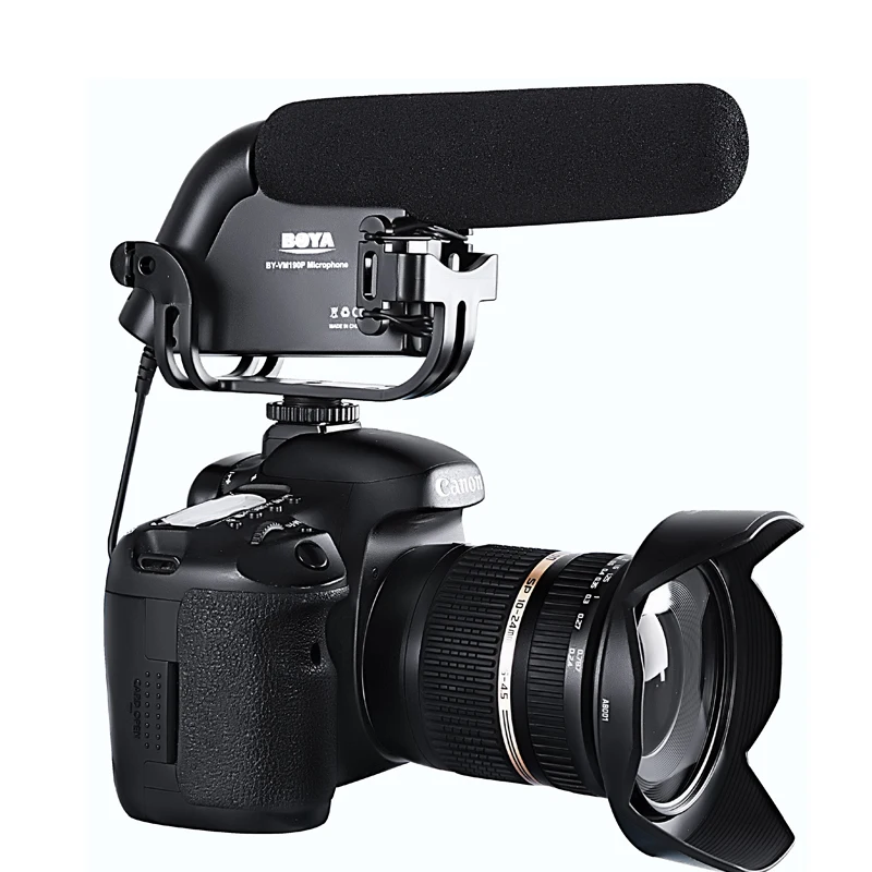 BOYA BY VM190P Stereo Video DSLR Camera DV Audio Recorder Shotgun