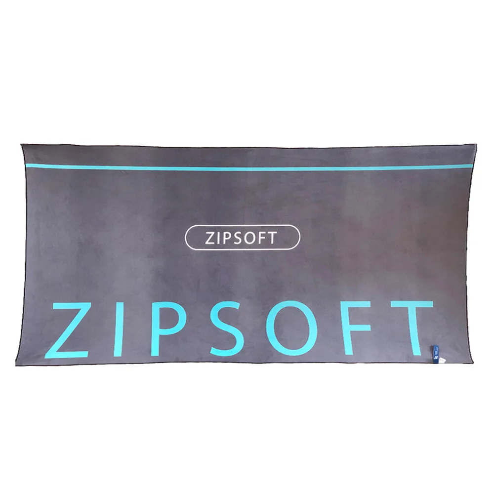 Zipsoft микрофибра быстросохнущие пляжные банные плавательные полотенца для занятий на открытом воздухе для купания путешествия Toalla бассейн душ компактное быстросохнущее полотенце - Цвет: Темно-серый