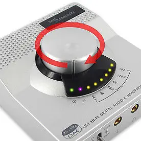 HiFi 192KHz 24bit Asynchronous USB DAC Digital Audio Decoder Headphone Amplifier HiFi 192KHz 24bit Asynchronous USB DAC Digital Audio Decoder Headphone Amplifier