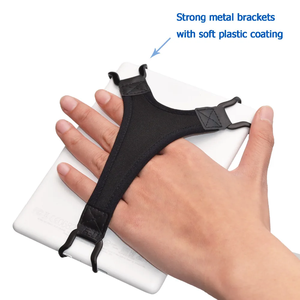 TFY Hand Strap Holder Finger Grip with PU for Kindle Paperwhite E-readers 6 inch