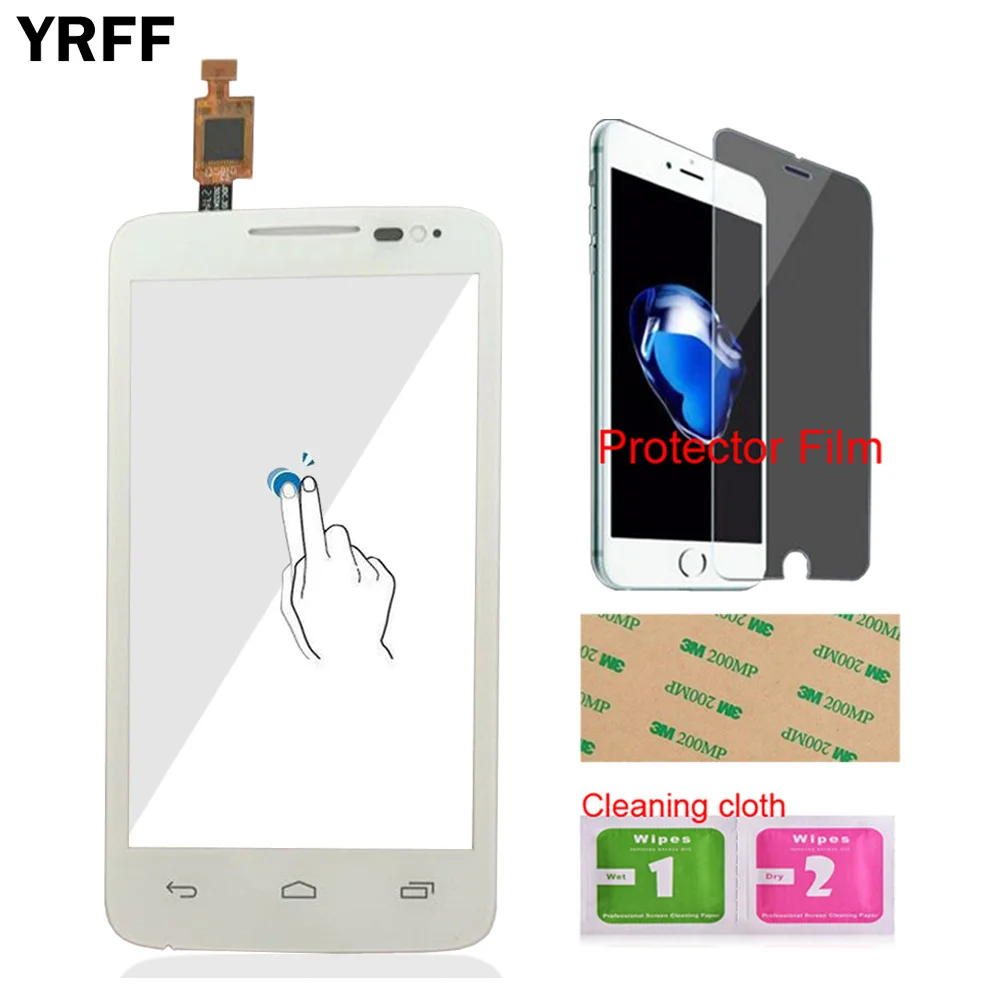 Сенсорный экран для Alcatel One Touch M'Pop OT5020 5020 5020D переднее стекло сенсорный сенсорная