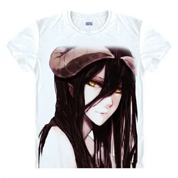 

Overlord T-Shirt Ainz Ooal Gown Shirt custom t shirts Anime Cartoon Gift Kawaii Clothes printed t shirts fashion Hot clothing a