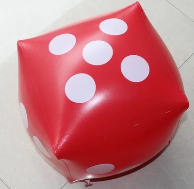 

Dice Educational Toys 60cm Giant Child Toy Inflatable Dice Jumbo Large Inflatable Dice Dot Diagonal Giant Toy Party Game Props