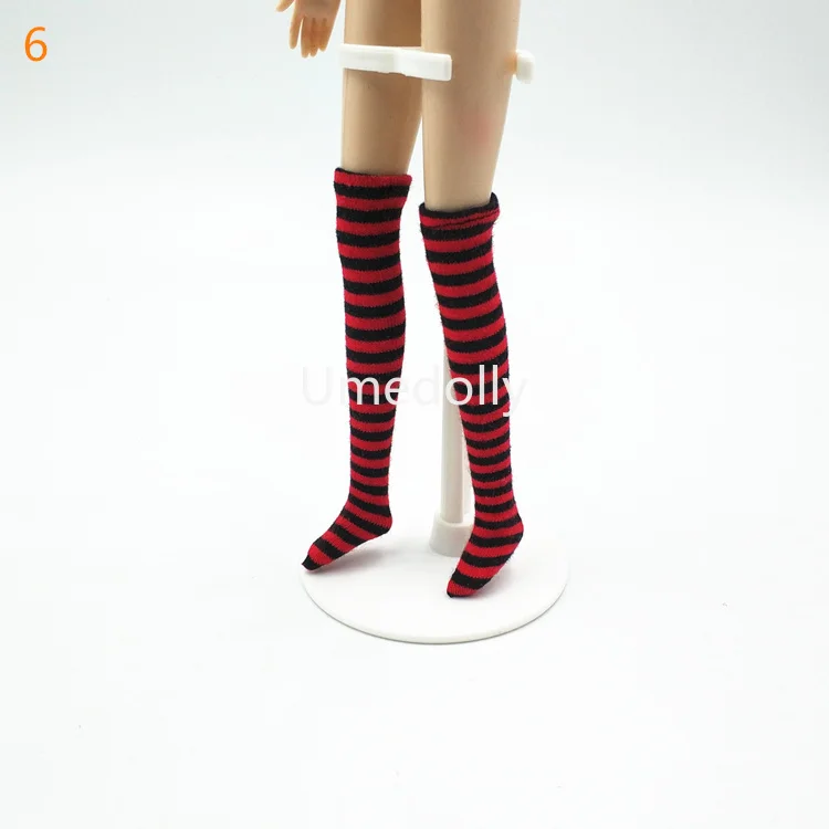 1 пара новых носков в полоску для Barbies Blyth Momoko Azone 1/6 кукла licca|Куклы| |