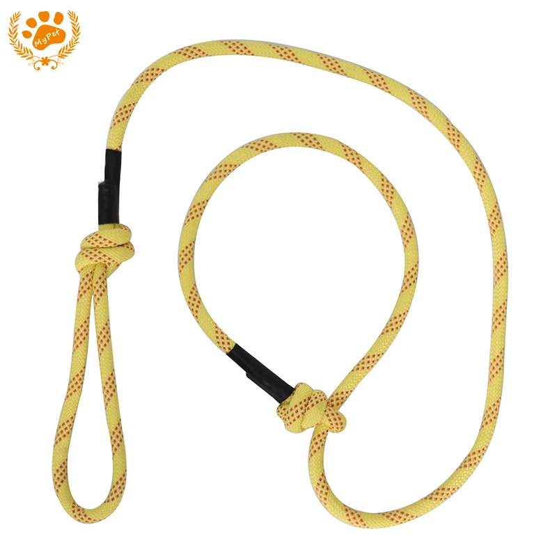 Dog Leash High Quality Nylon Woven Adjustable Training Lead Collar Dog Strap Rope Traction Dog Harness Collar Lead VC16-LH003 (4)