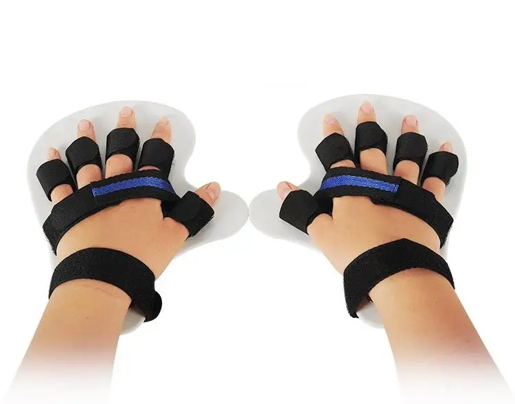 

That adult bending finger separating plate and fixed appliance for cerebral stroke hemiplegia rehabilitation training equipment