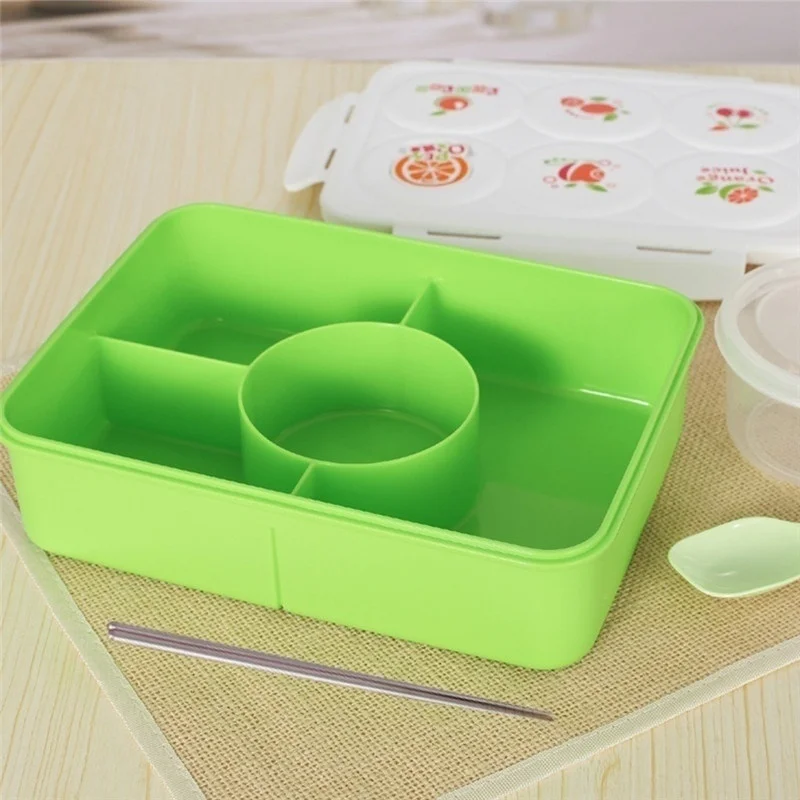 Healthy Bento Box with Soup Bowl Picnic Lunchbox for Childrenin
