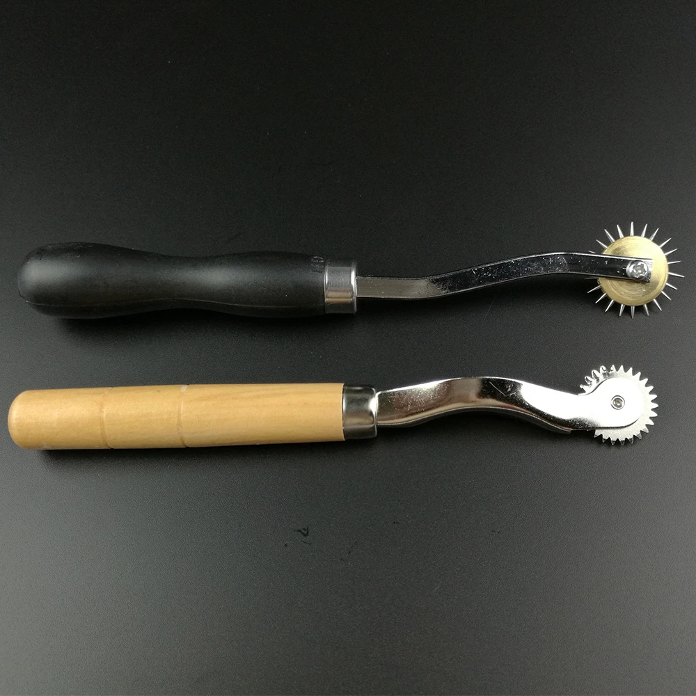 Diy 2mm Overstitch Wheel Leather Stitch Spacing Paper Perforating Tool