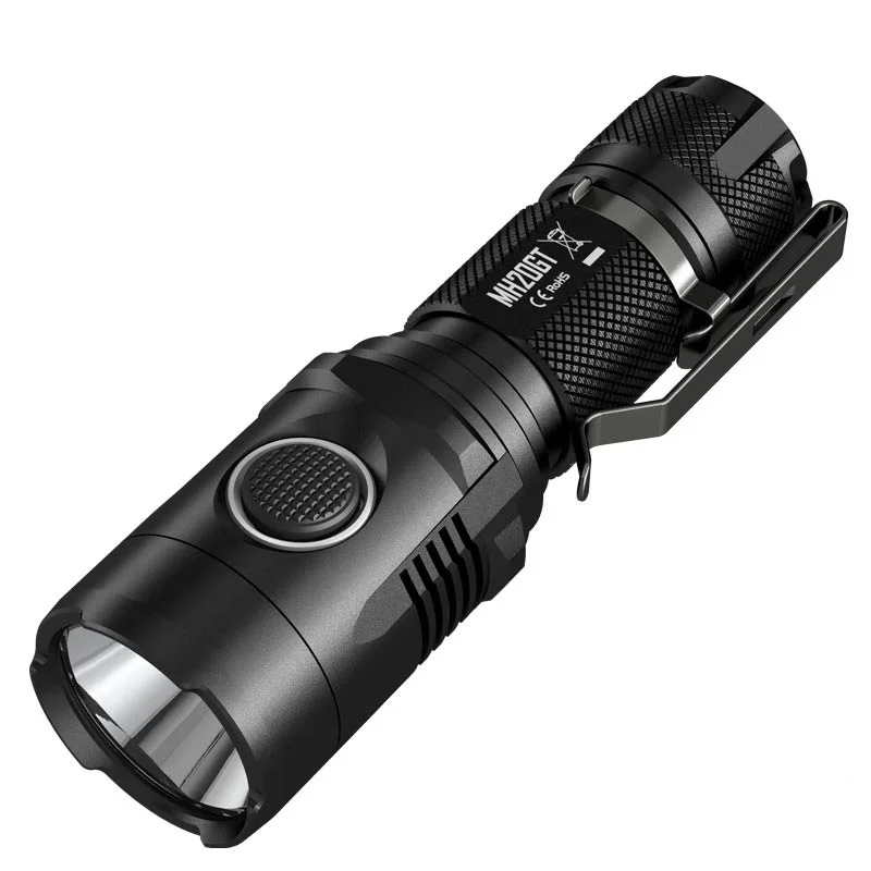 Kopen Nitecore MH20GT Led Zaklamp CREE XP L HI V3 1000 Lumen USB Oplaadbare EDC Zaklamp zaklamp door 18650 Batterij