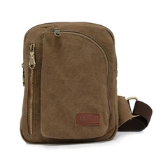 Холст мужчины женщины холст винтаж стиль спорта на открытом воздухе свободного покроя плечевой ремень мешок 25 x 19 x 8 см