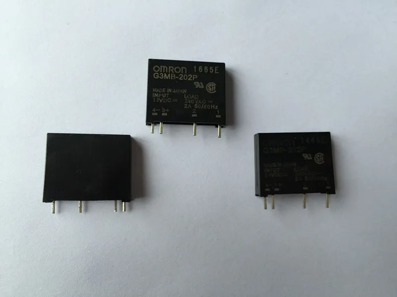 1 шт./лот G3MB-202P-5VDC-12VDC-24VDC DC-AC SSR в 5VD 12VDC 24VDC из 240VAC 2A твердотельные реле постоянного тока