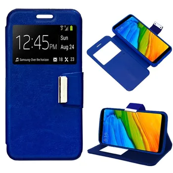 

Stand case Book Lapel for Wiko Lenny 4 Plus Blue